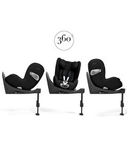 Sirona T i-Size car seat Sepia black  Cybex
