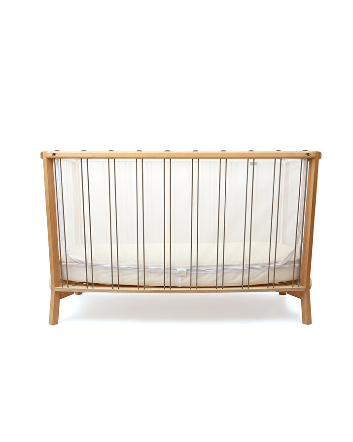 Kimi cot bed 60x120 cm Hazelnut colour  Charlie Crane