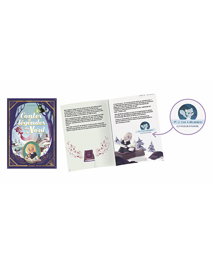 My fairytale advent album Tales and legends from the North  Auzou