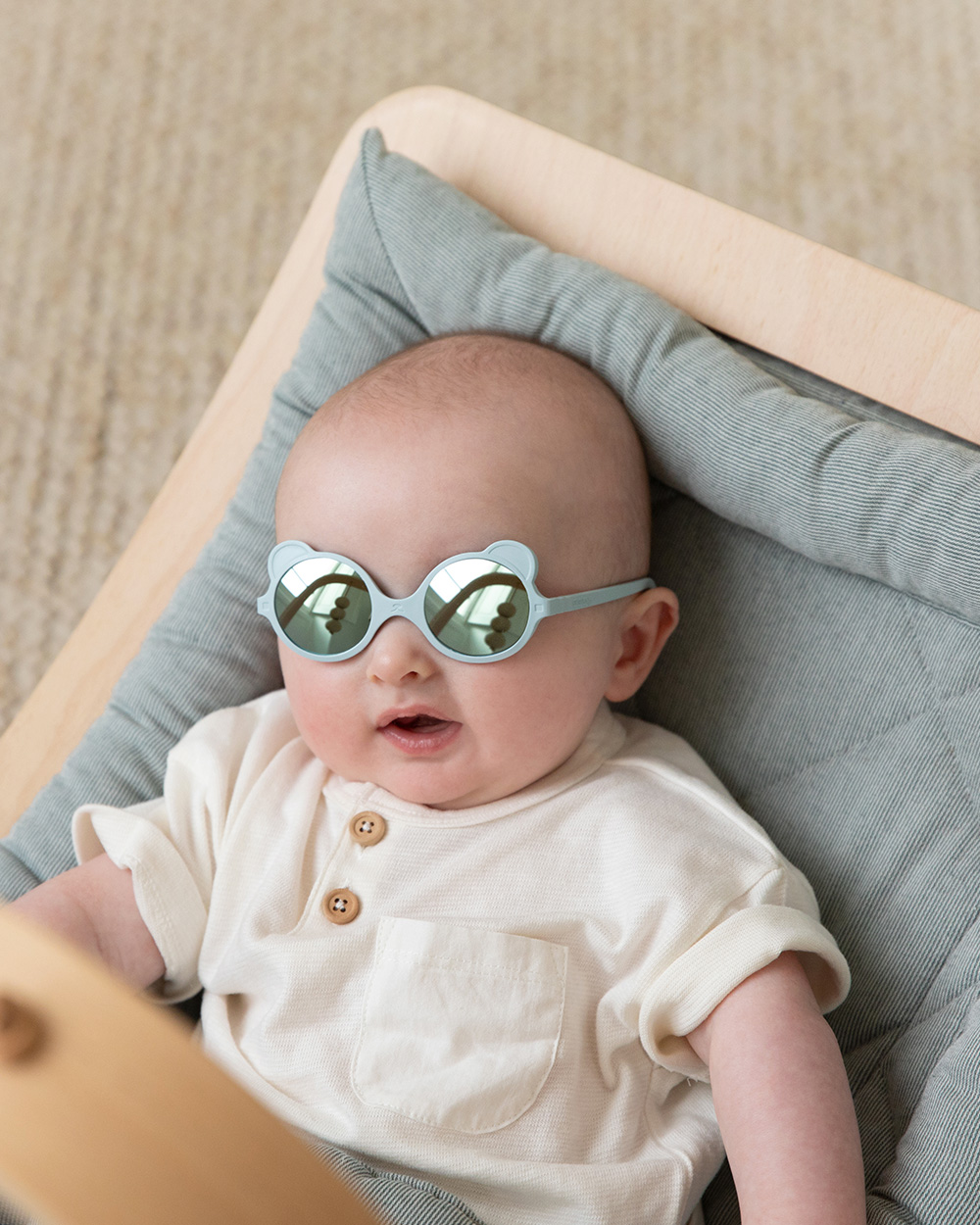 Teddy Bear Sunglasses 1-2 years Sky blue  Ki Et La