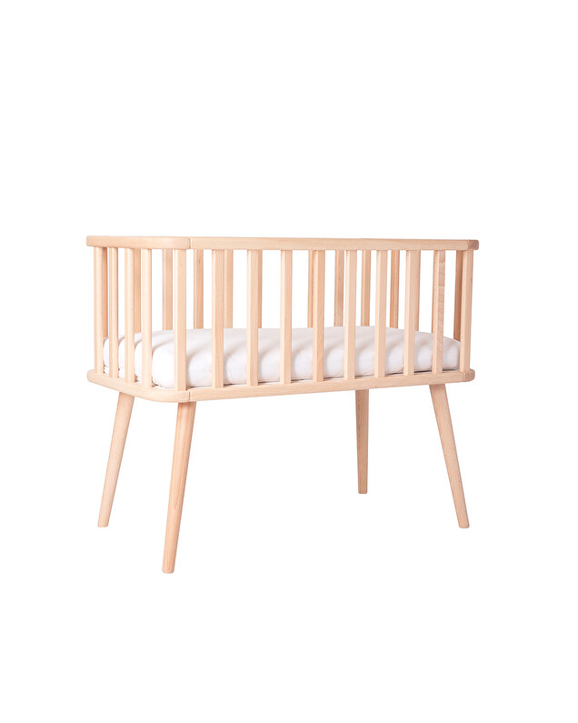 Fantine cradle 40x80 cm Wood colours Natalys