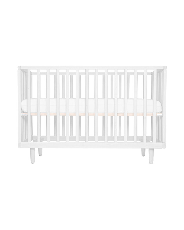 Fantine cot bed 60x120 cm White Natalys