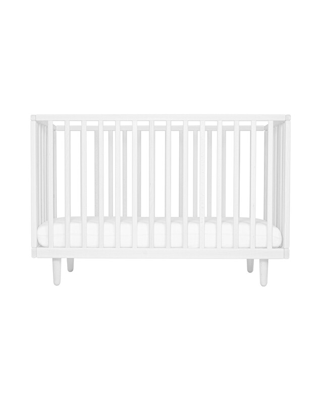 Fantine cot bed 60x120 cm White Natalys