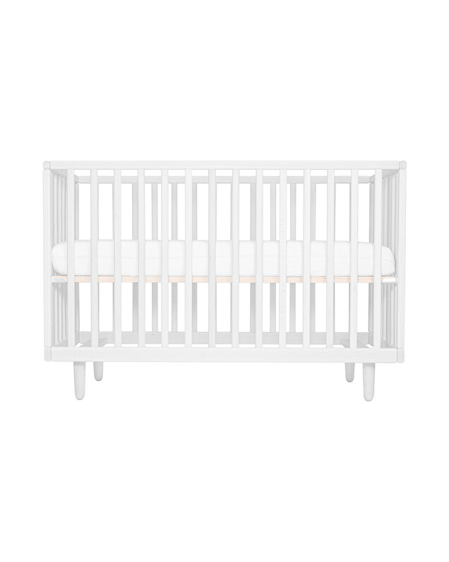Fantine cot bed 60x120 cm White Natalys