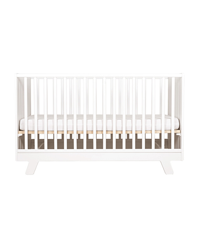 Lubin evolving bed 70x140 cm White Natalys
