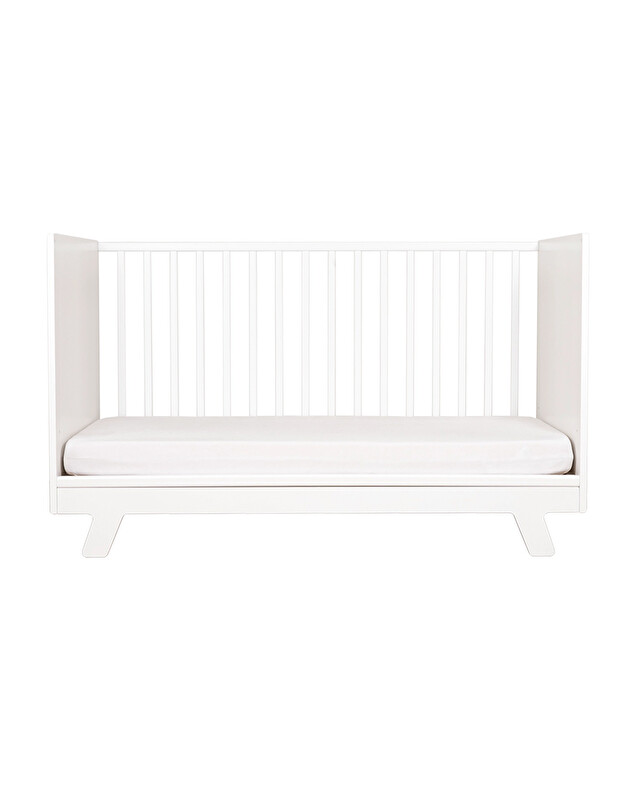 Lubin evolving bed 70x140 cm White Natalys