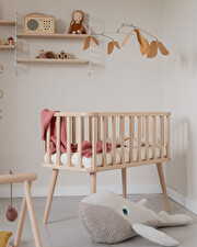 Fantine cradle 40x80 cm Wood colours  Natalys