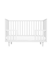 Fantine cot bed 60x120 cm White  Natalys
