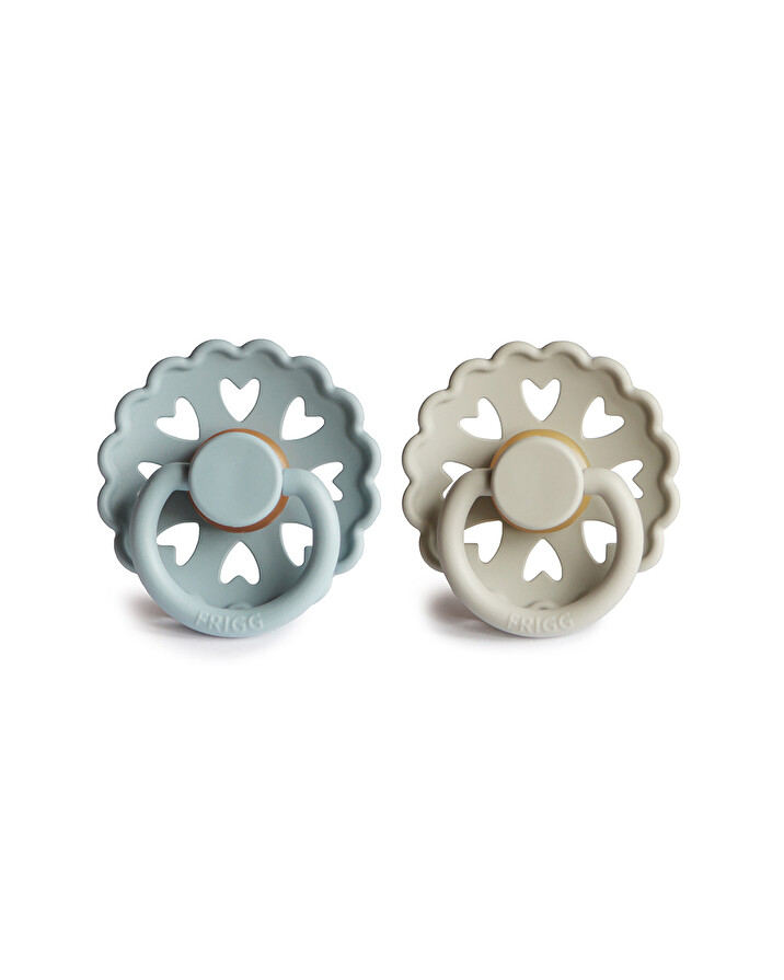 Pack of 2 Fairytale latex pacifiers Colours ole lukoie/hans  Frigg