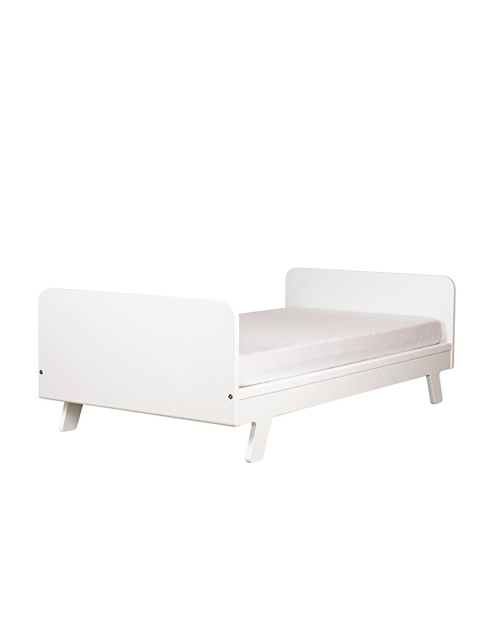 Lubin evolving bed 70x140 cm White  Natalys