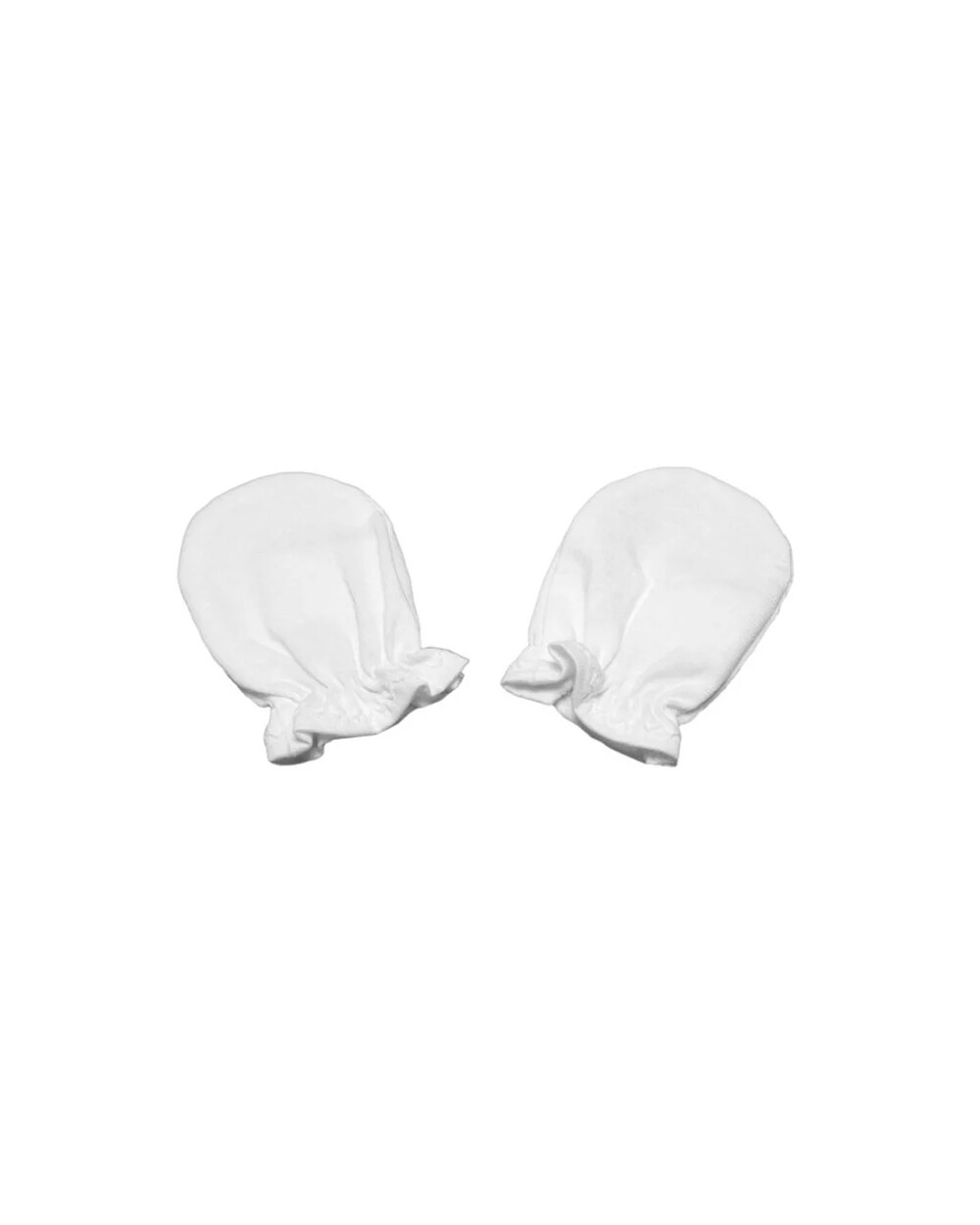 Anti-scratch newborn mittens White  Natalys
