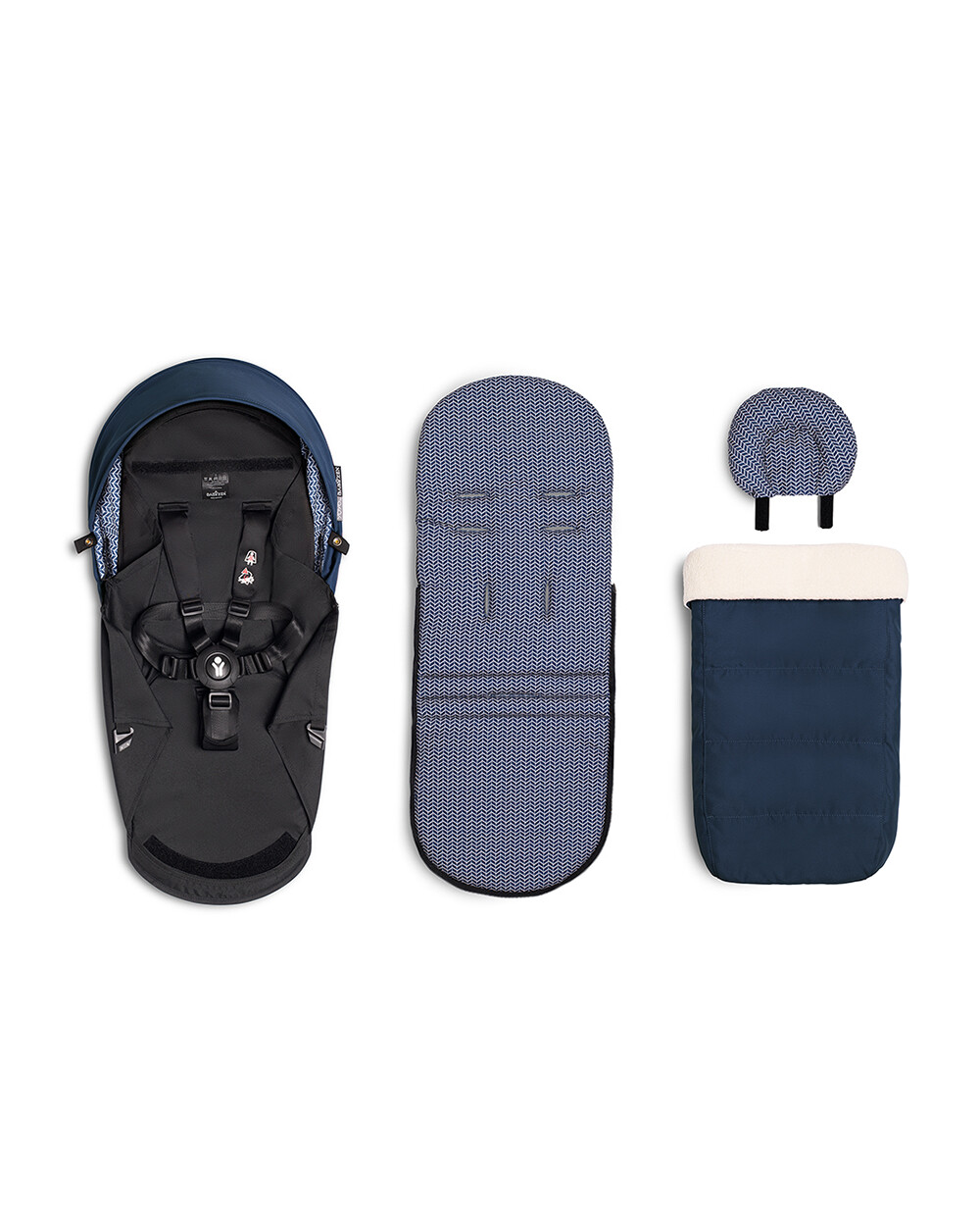 YOYO 0+ newborn pushchair pack Navy blue  Stokke