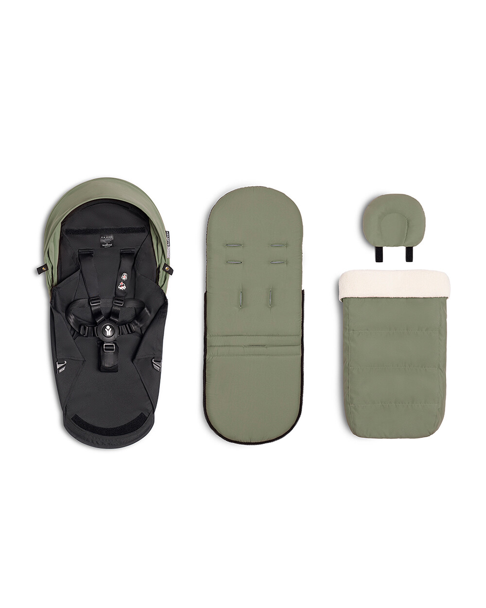 YOYO 0+ newborn pushchair pack Olive colour  Stokke