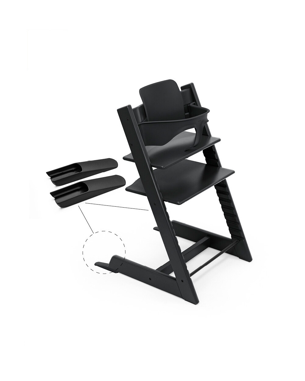 Baby set&sup2; Tripp Trapp Black  Stokke