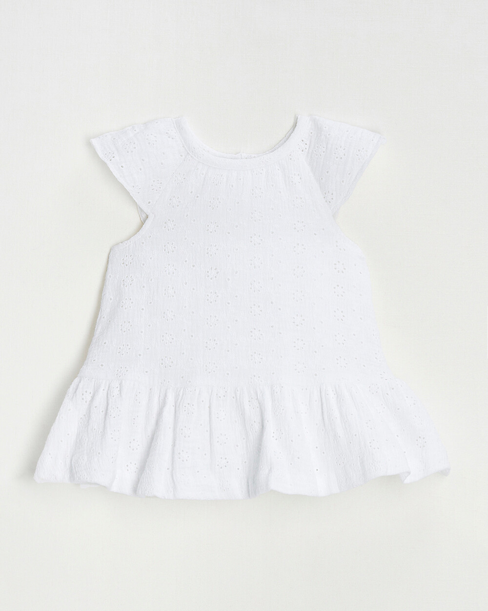 English embroidery dress Ecru color  Natalys