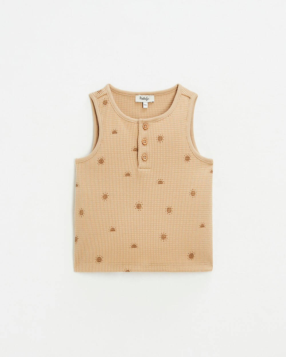 Cotton tank top Sun print  Natalys