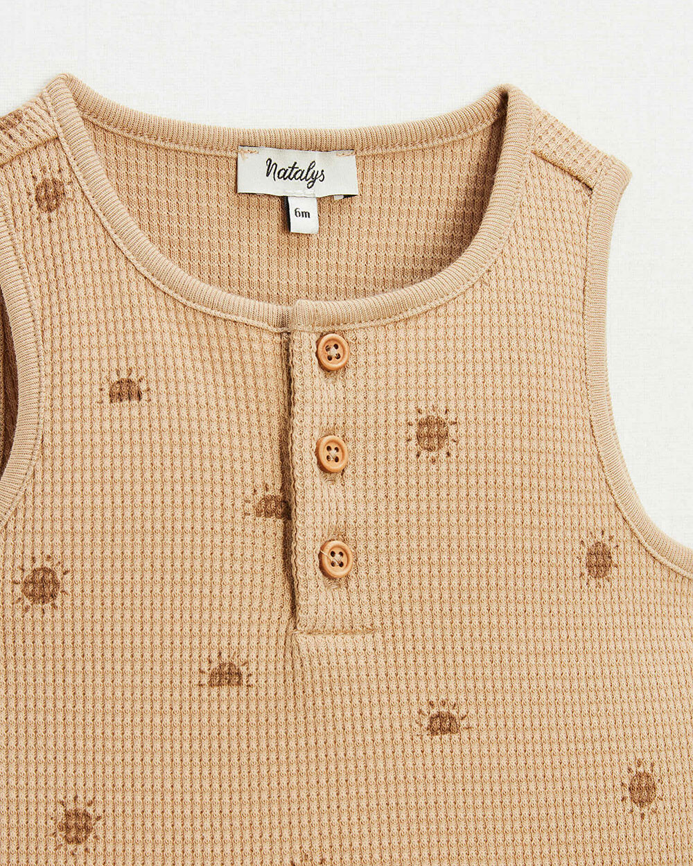 Cotton tank top Sun print  Natalys