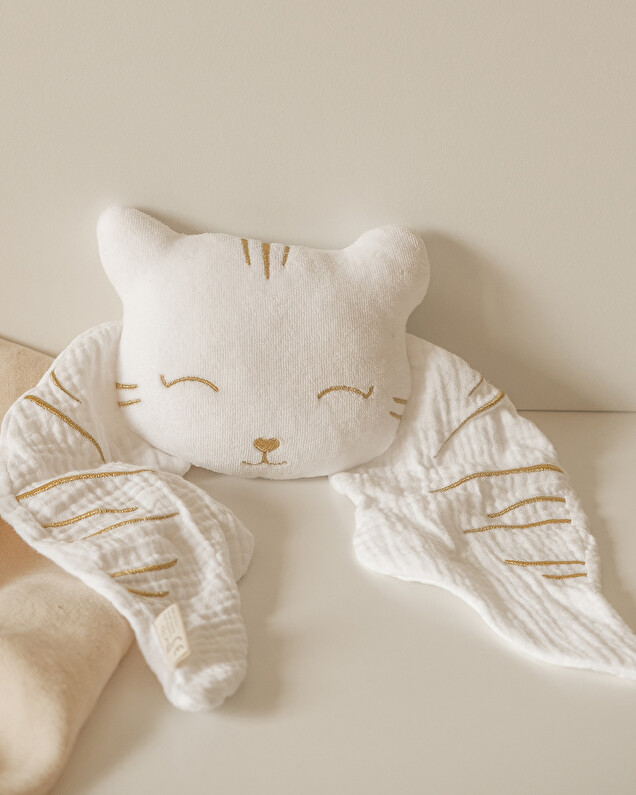 Tiger bola soft toy White  Ilado