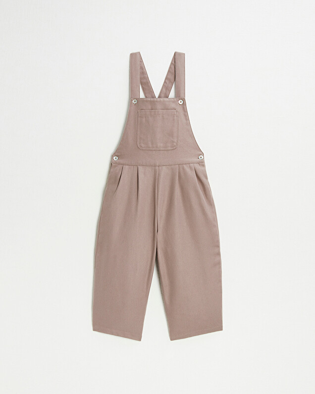 Twill overalls Pink color  Natalys