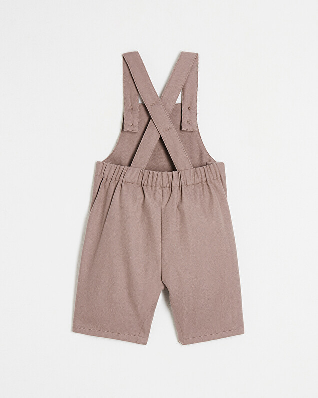 Twill overalls Pink color  Natalys