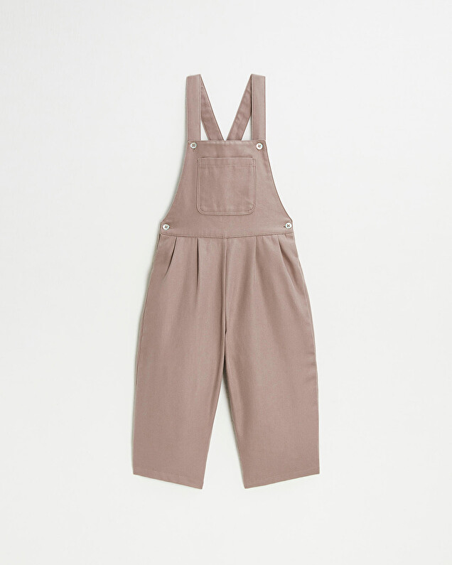 Twill overalls Pink color  Natalys
