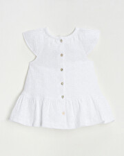 English embroidery dress Ecru color  Natalys