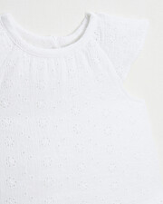 English embroidery dress Ecru color  Natalys