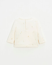 Sailor print t-shirt Ecru color  Natalys