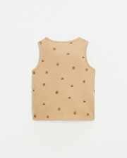 Cotton tank top Sun print  Natalys