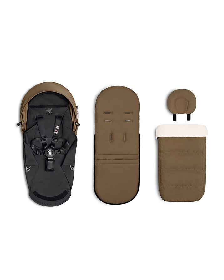 YOYO 0+ newborn pushchair pack Toffee colour  Stokke