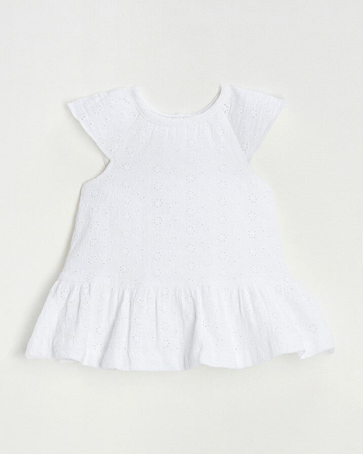 English embroidery dress Ecru color  Natalys