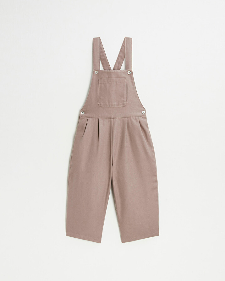 Twill overalls Pink color  Natalys
