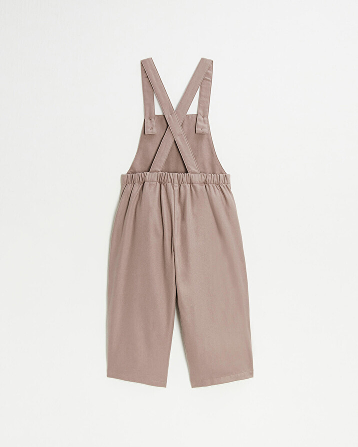 Twill overalls Pink color  Natalys
