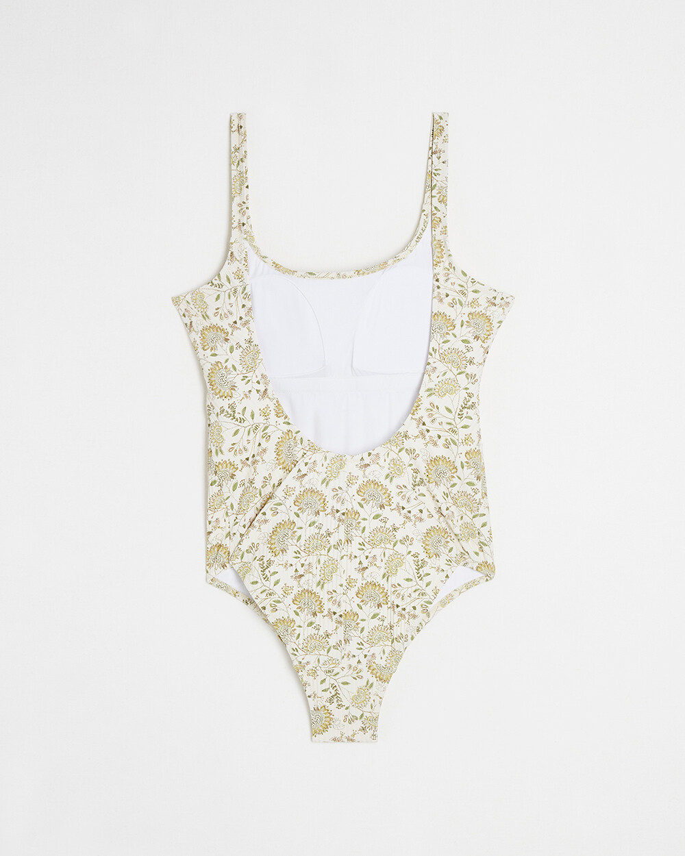 UV protection swimsuit Flower print  Cache coeur