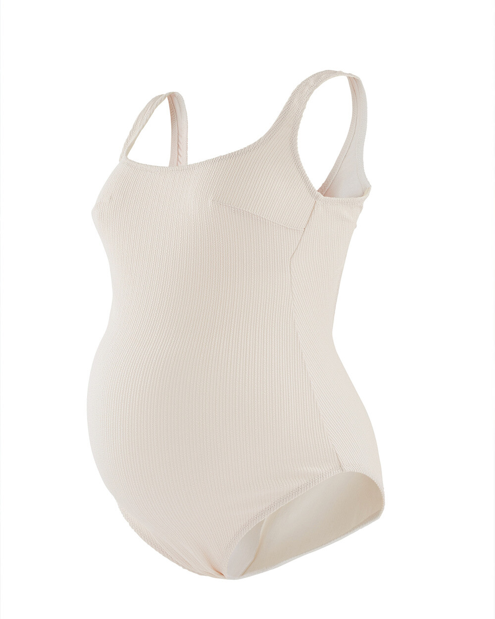 1 piece swimsuit Ecru color  Cache coeur