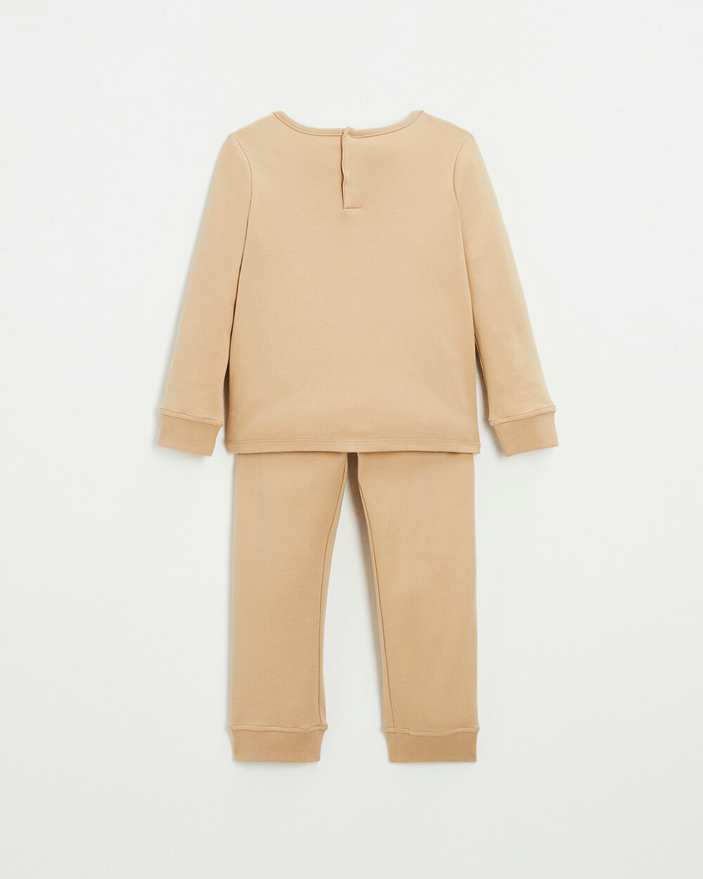 2-piece cotton pajamas Camel color  Natalys