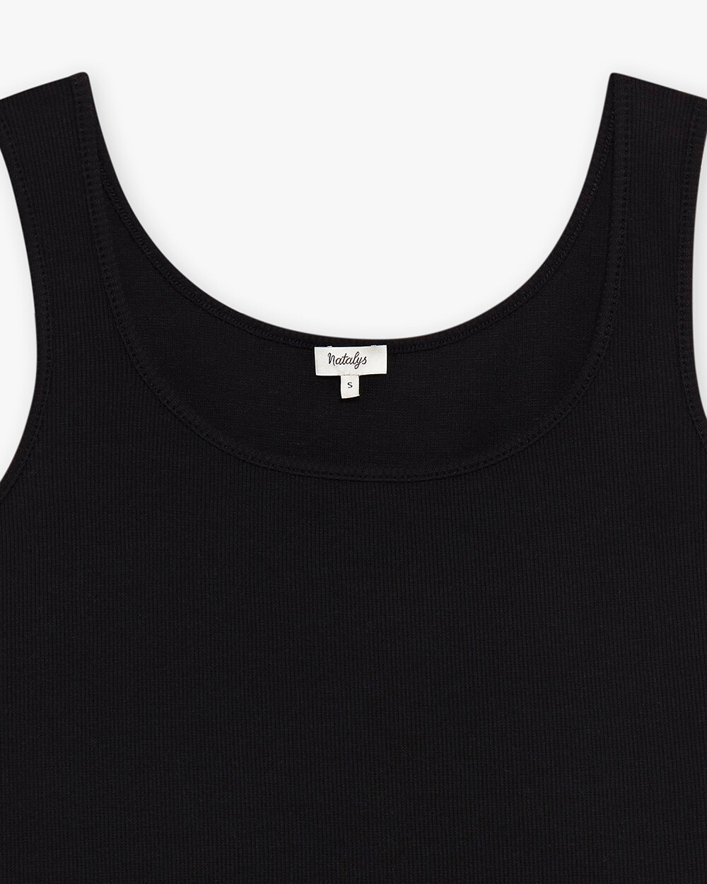 Black tank top Black color  Natalys
