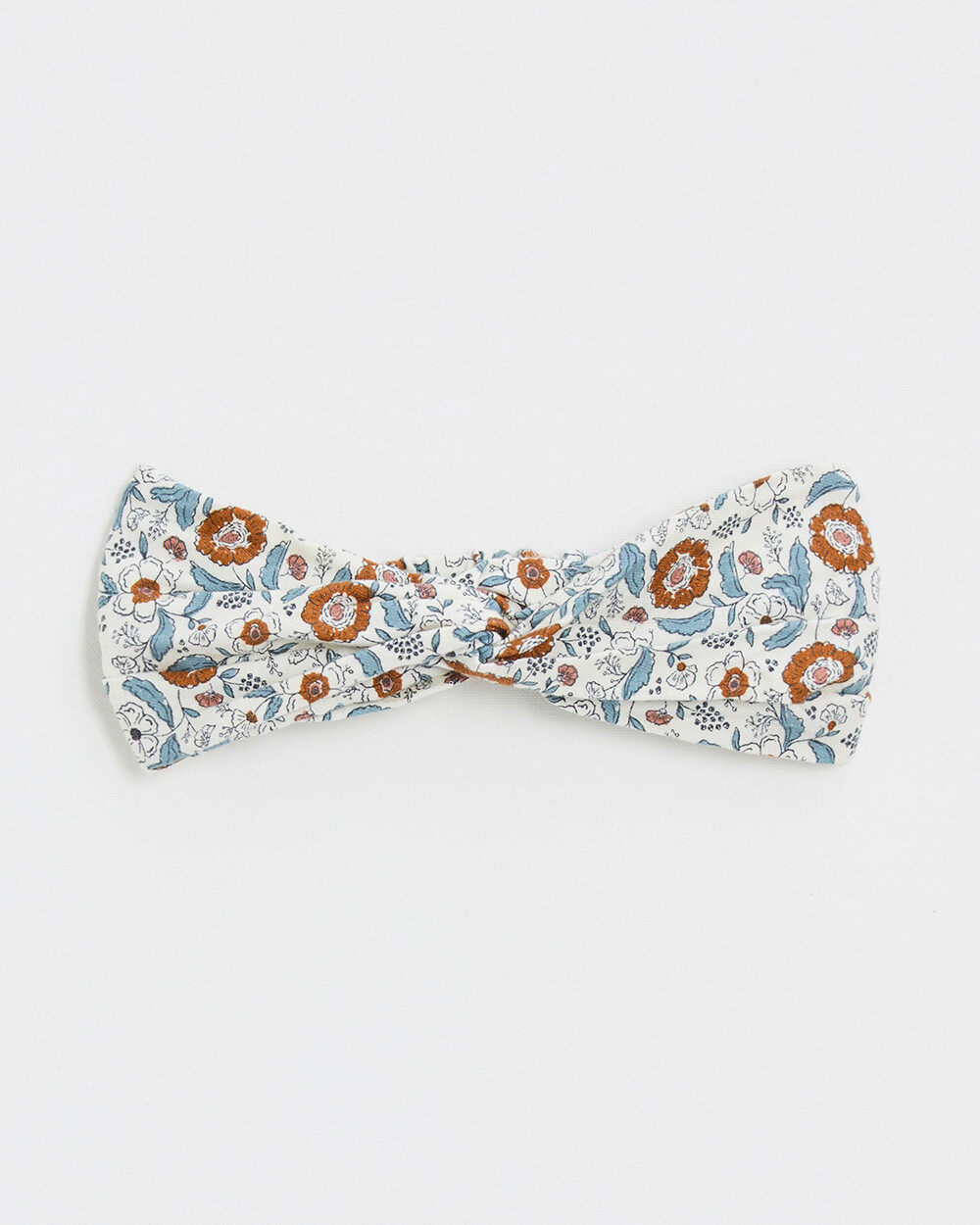 Printed headband Folk flower print  Natalys
