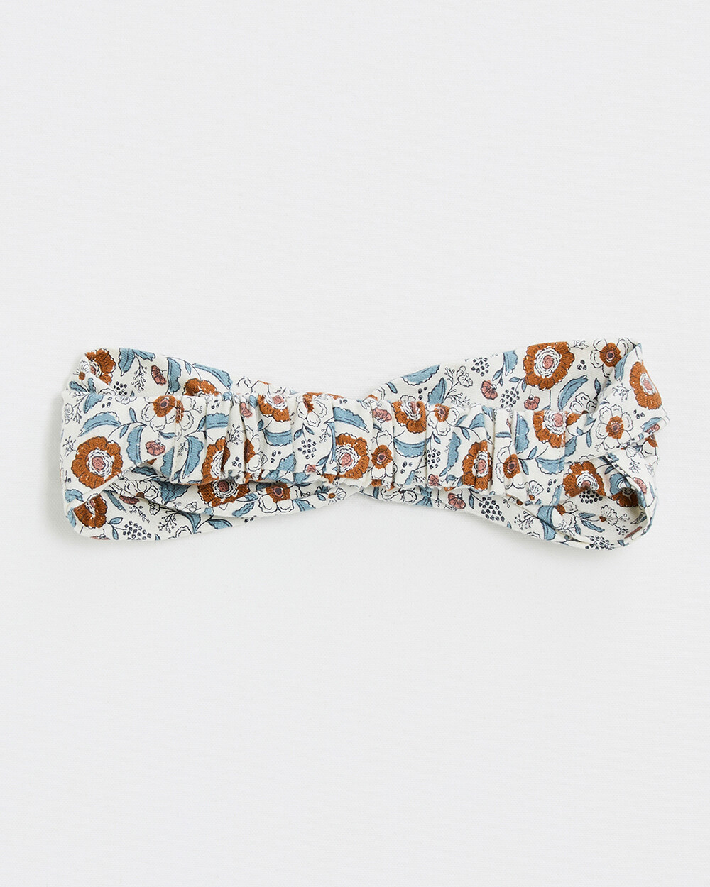 Printed headband Folk flower print  Natalys