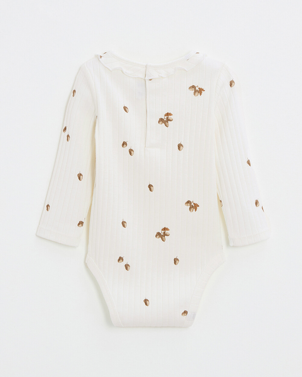 Printed long-sleeved bodysuit Autumn print  Natalys