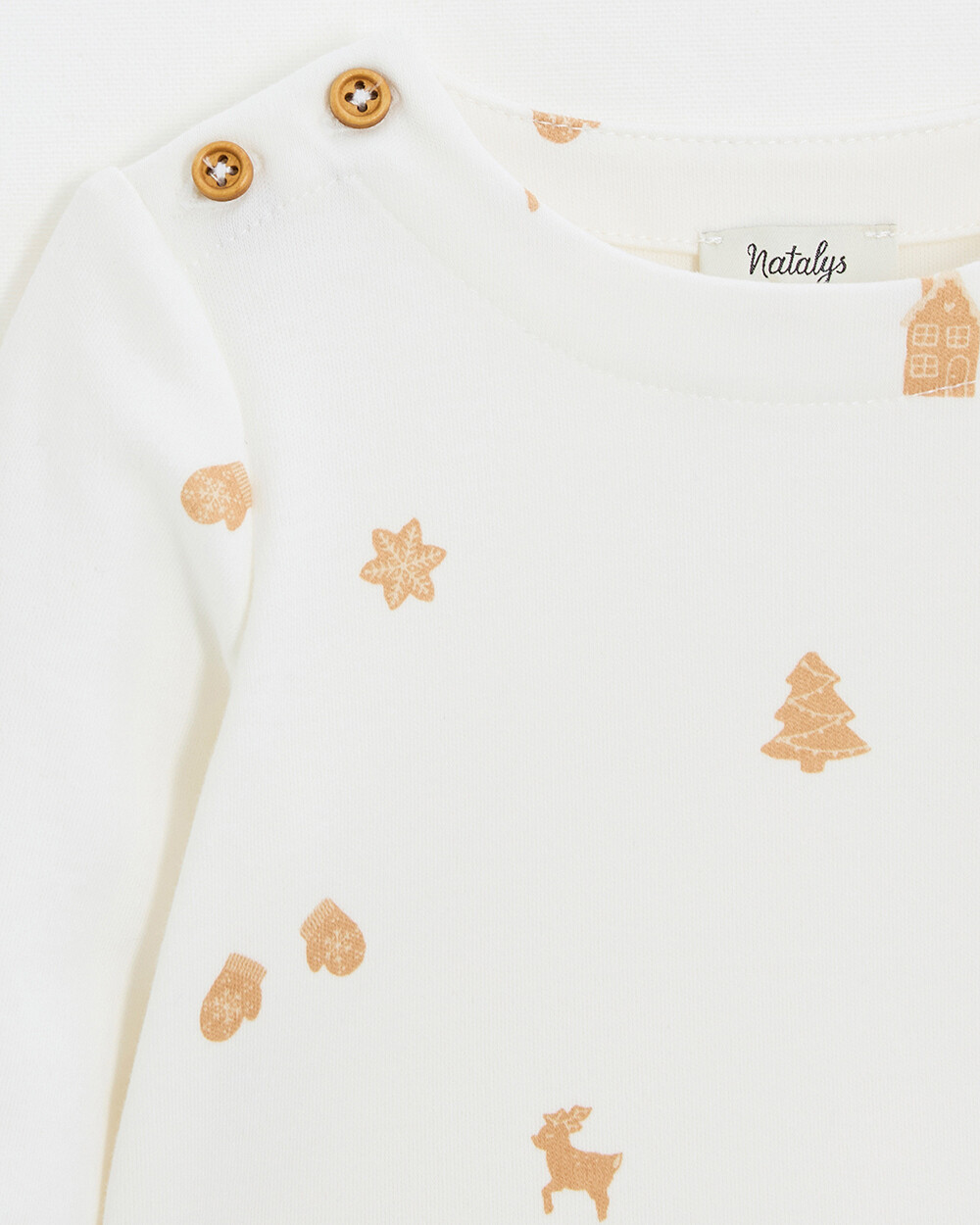 Printed long-sleeved t-shirt Cookie print  Natalys