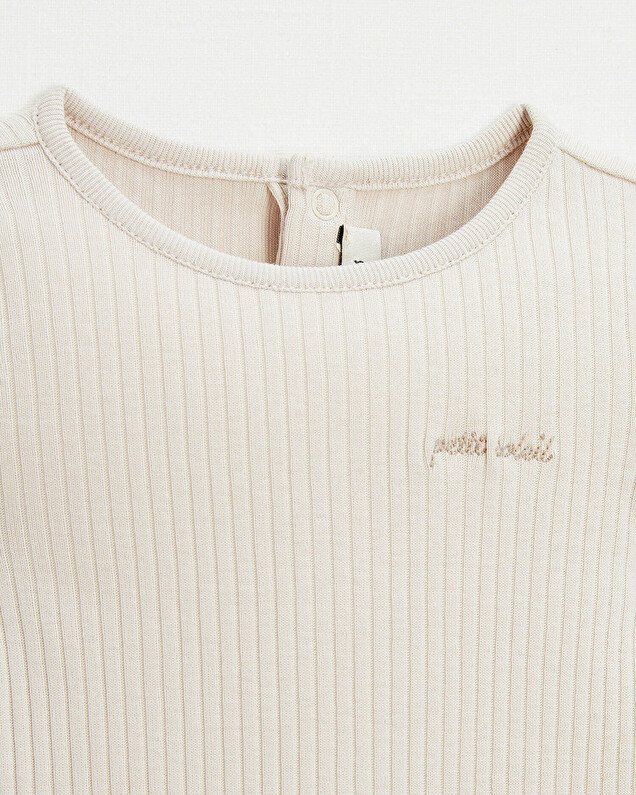 Short sleeve bodysuit Natural color  Natalys