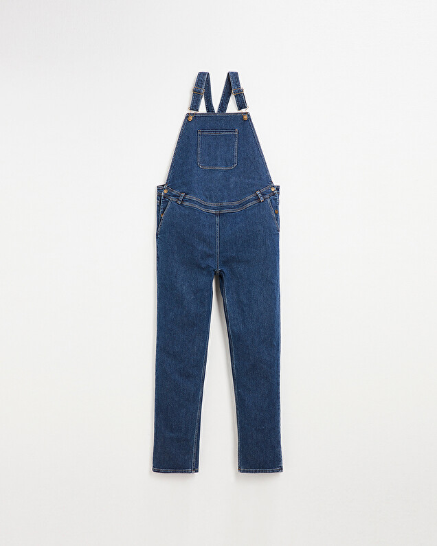 Mom-to-be denim overalls Blue denim  Natalys