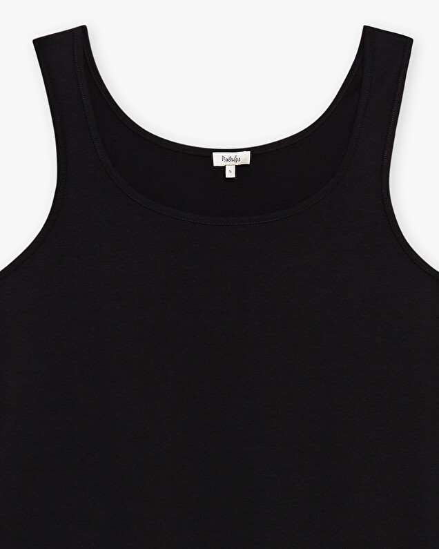Black tank dress Black color  Natalys