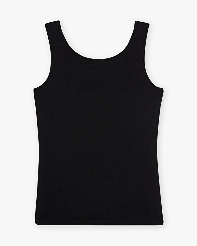 Black tank top Black color  Natalys
