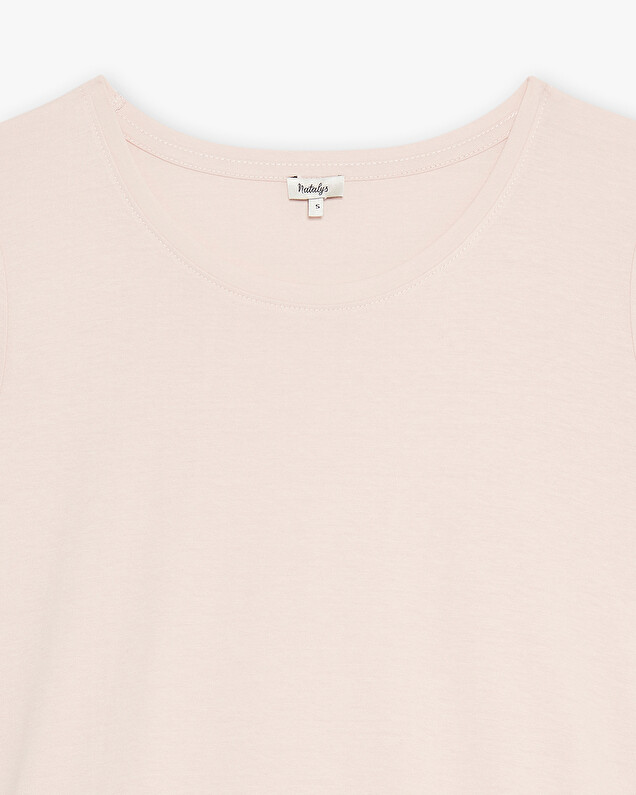 Pink t-shirt Pink color  Natalys