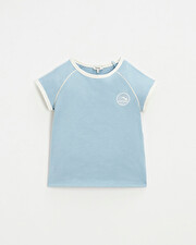 Short sleeve t-shirt Blue grey color  Natalys