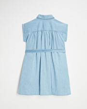 Denim maternity dress Light blue color  Natalys