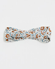 Printed headband Folk flower print  Natalys