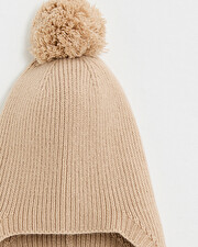 Merino wool hat Camel color  Natalys